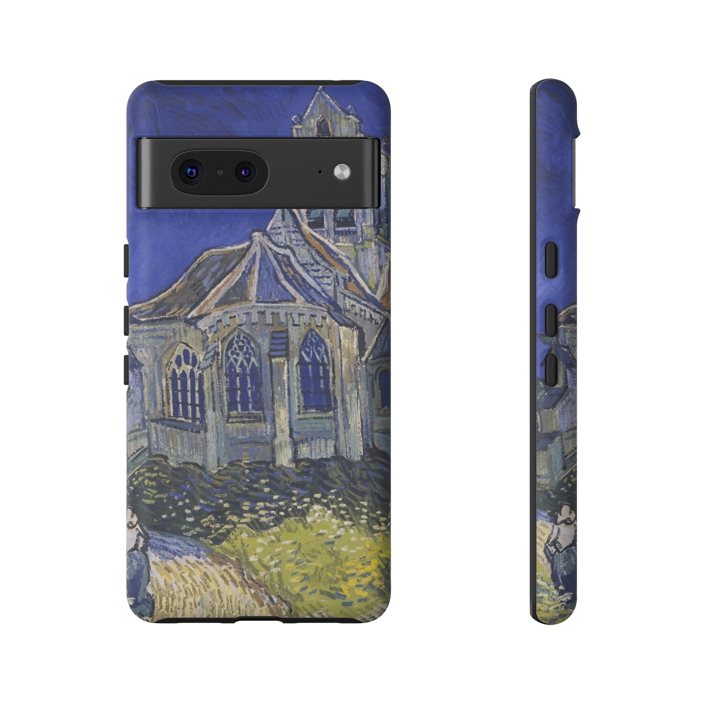 The Church in Auvers sur Oise by Vincent Van Gogh - Cell Phone Case