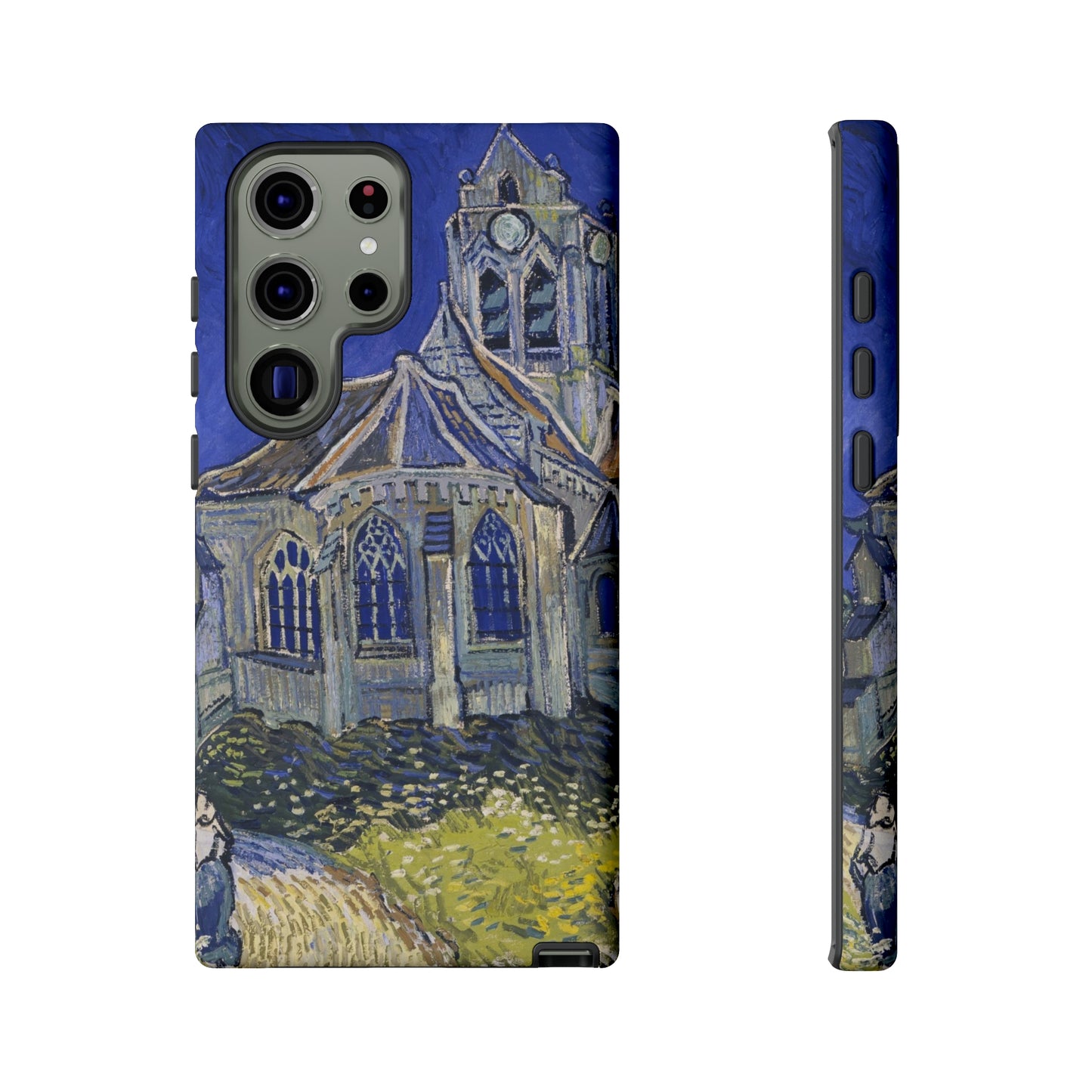 The Church in Auvers sur Oise by Vincent Van Gogh - Cell Phone Case