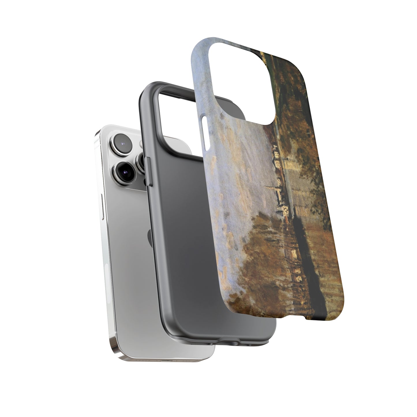 The Seine at Argenteuil by Claude Monet - Cell Phone Case