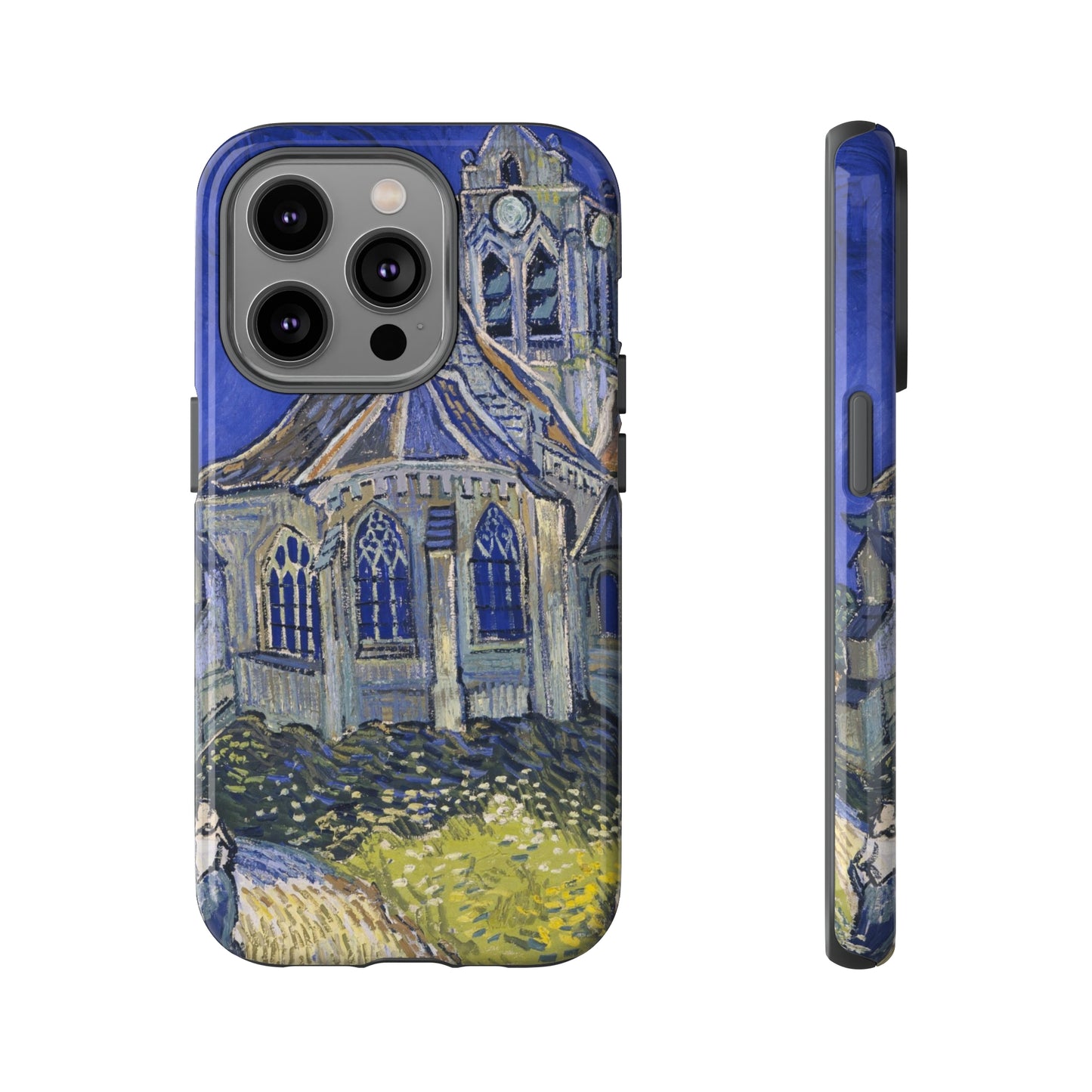 The Church in Auvers sur Oise by Vincent Van Gogh - Cell Phone Case