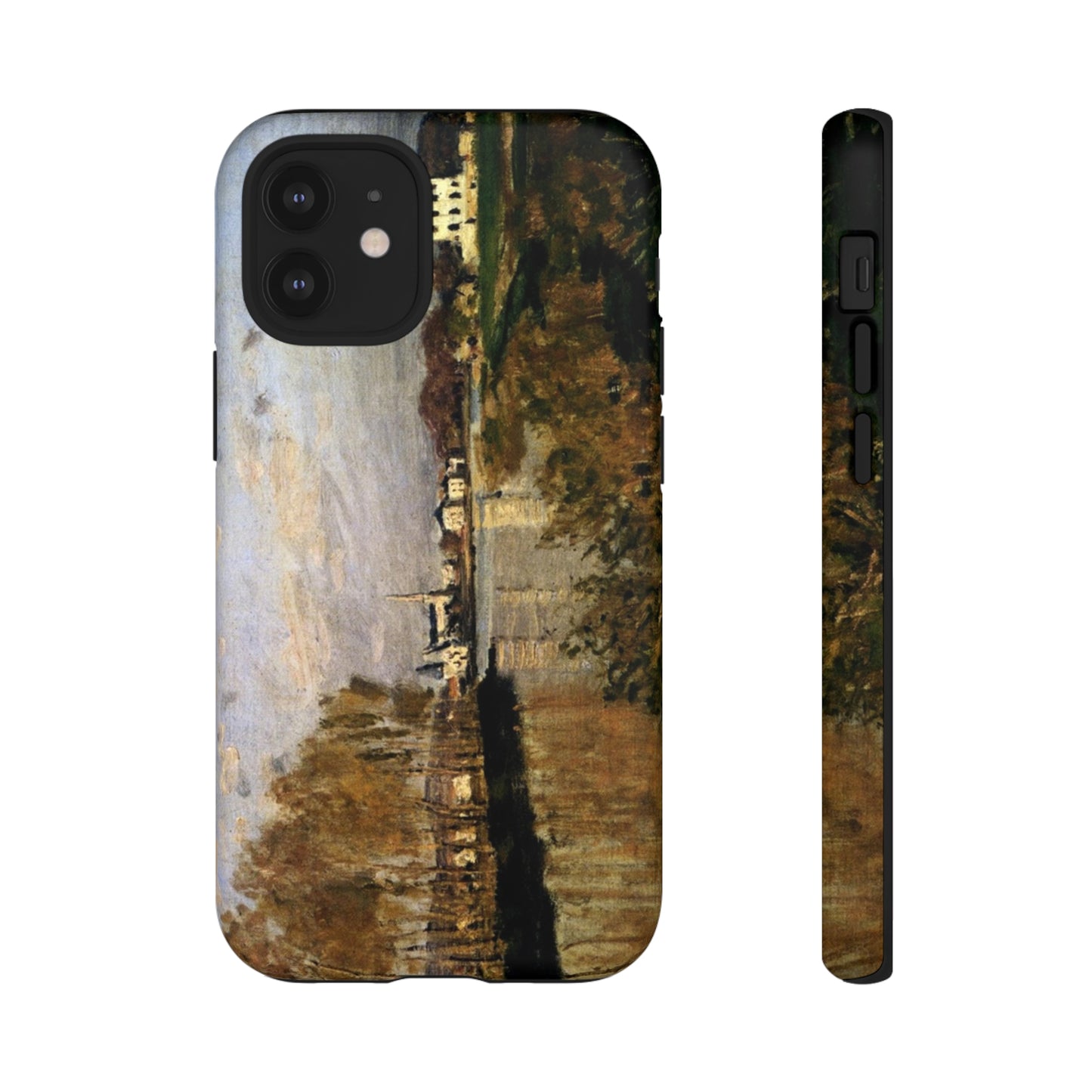 The Seine at Argenteuil by Claude Monet - Cell Phone Case