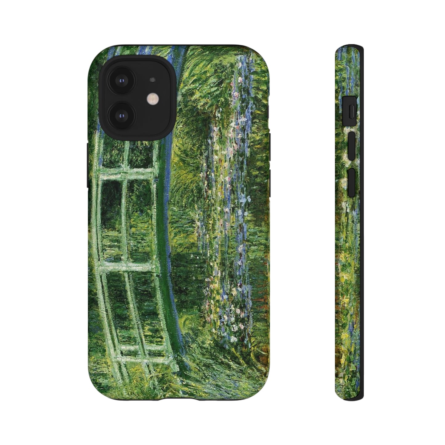 Water Lilies and a Japanese Bridge by Claude Monet - Cell Phone Case