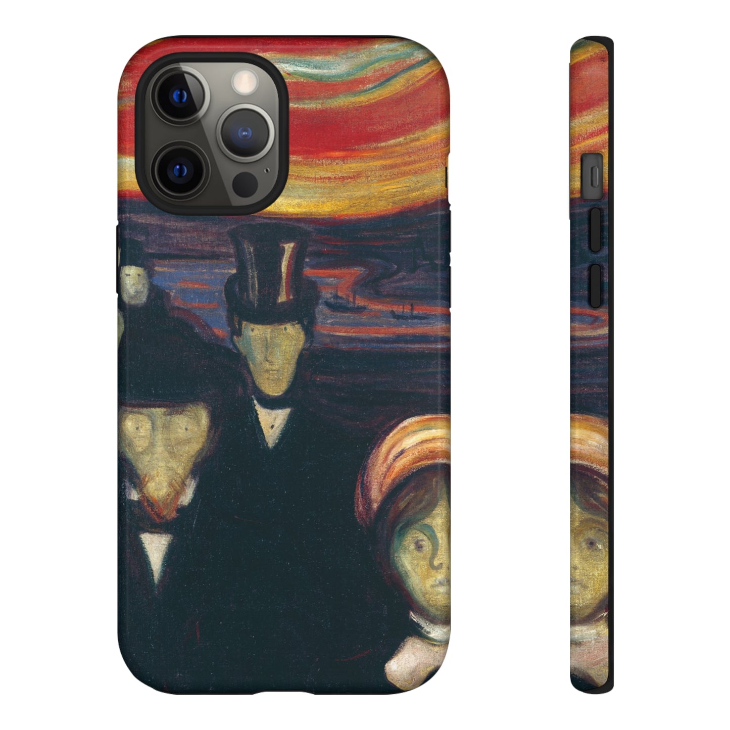 Anxiety by Edvard Munch - Cell Phone Case