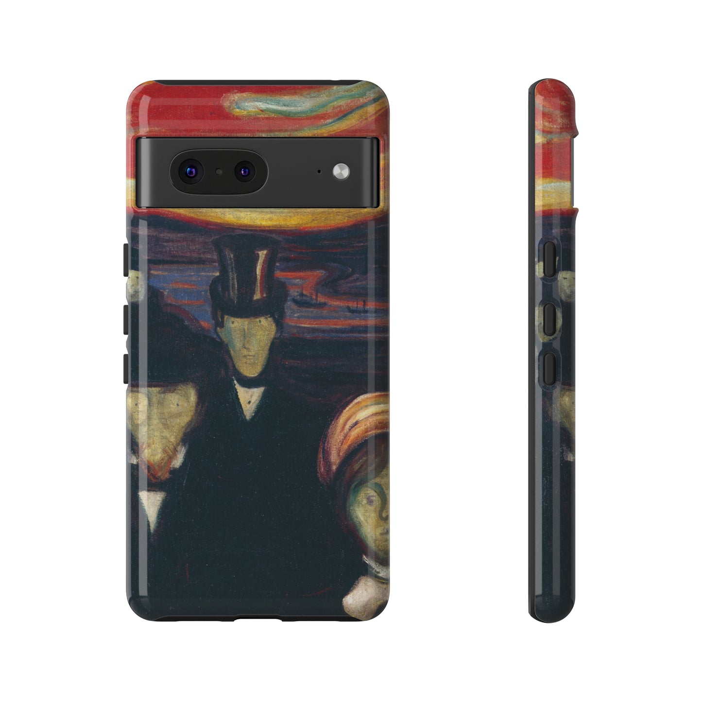 Anxiety by Edvard Munch - Cell Phone Case