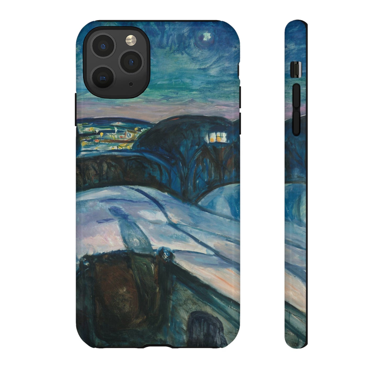 Starry Night by Edvard Munch - Cell Phone Case