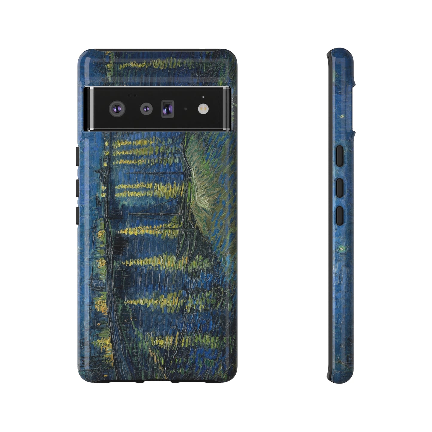 Starry Night over the Rhone by Vincent Van Gogh - Cell Phone Case