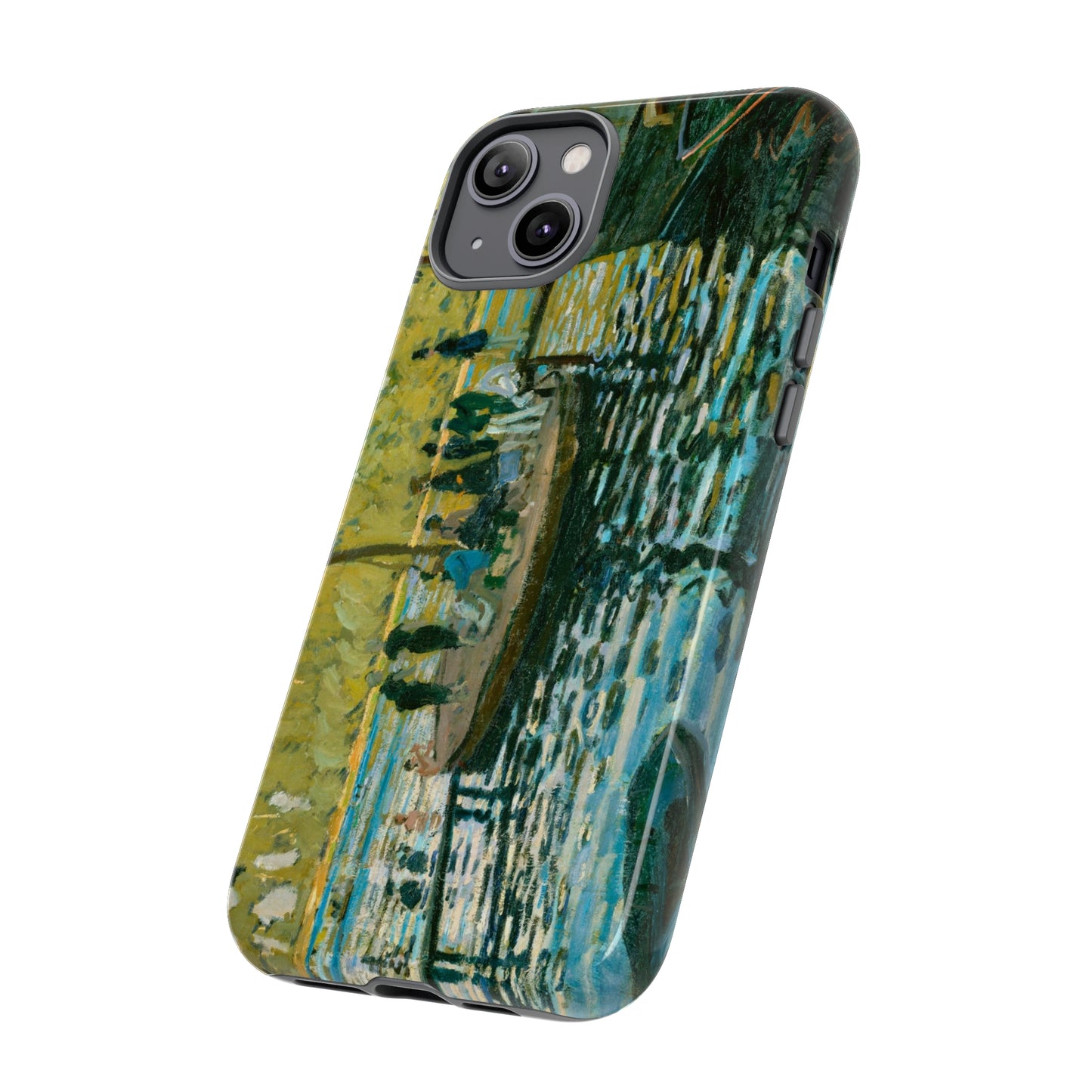 La Grenouillére by Claude Monet - Cell Phone Case