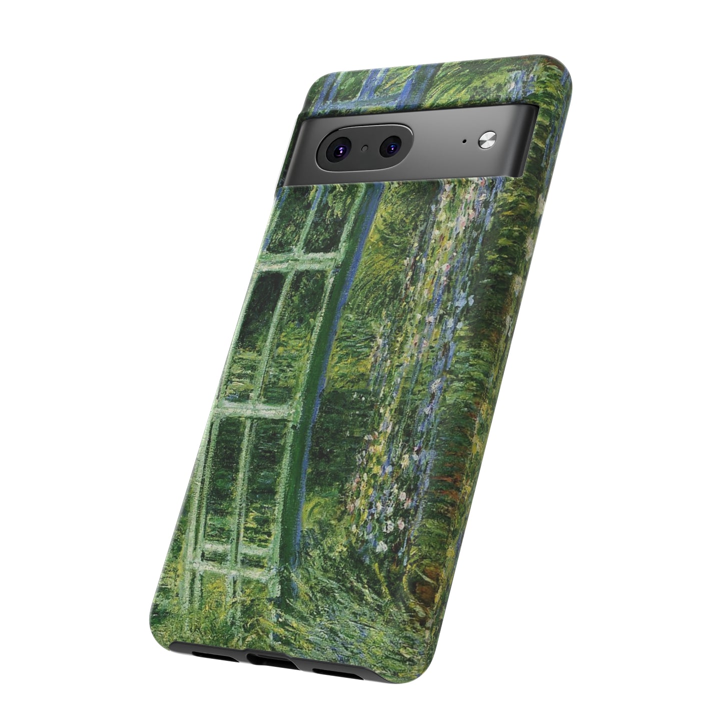 Water Lilies and a Japanese Bridge by Claude Monet - Cell Phone Case