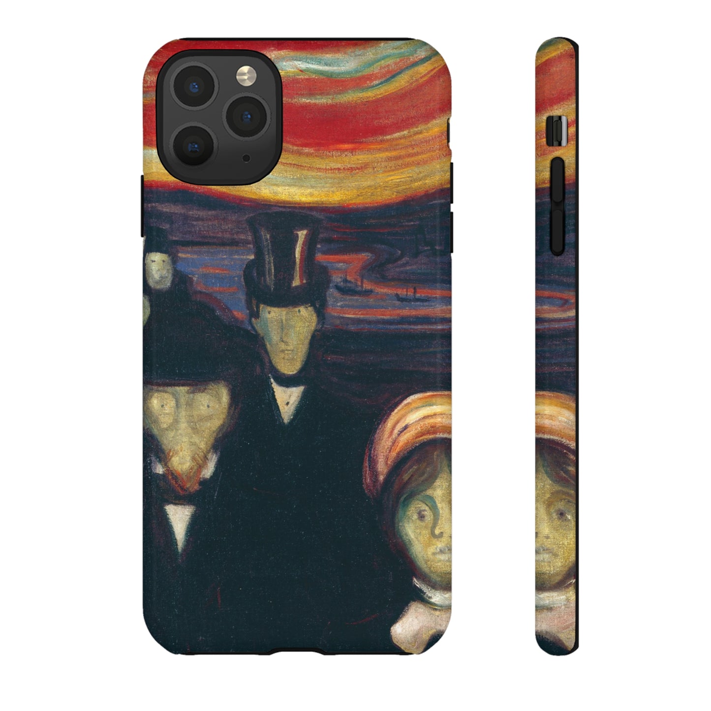 Anxiety by Edvard Munch - Cell Phone Case