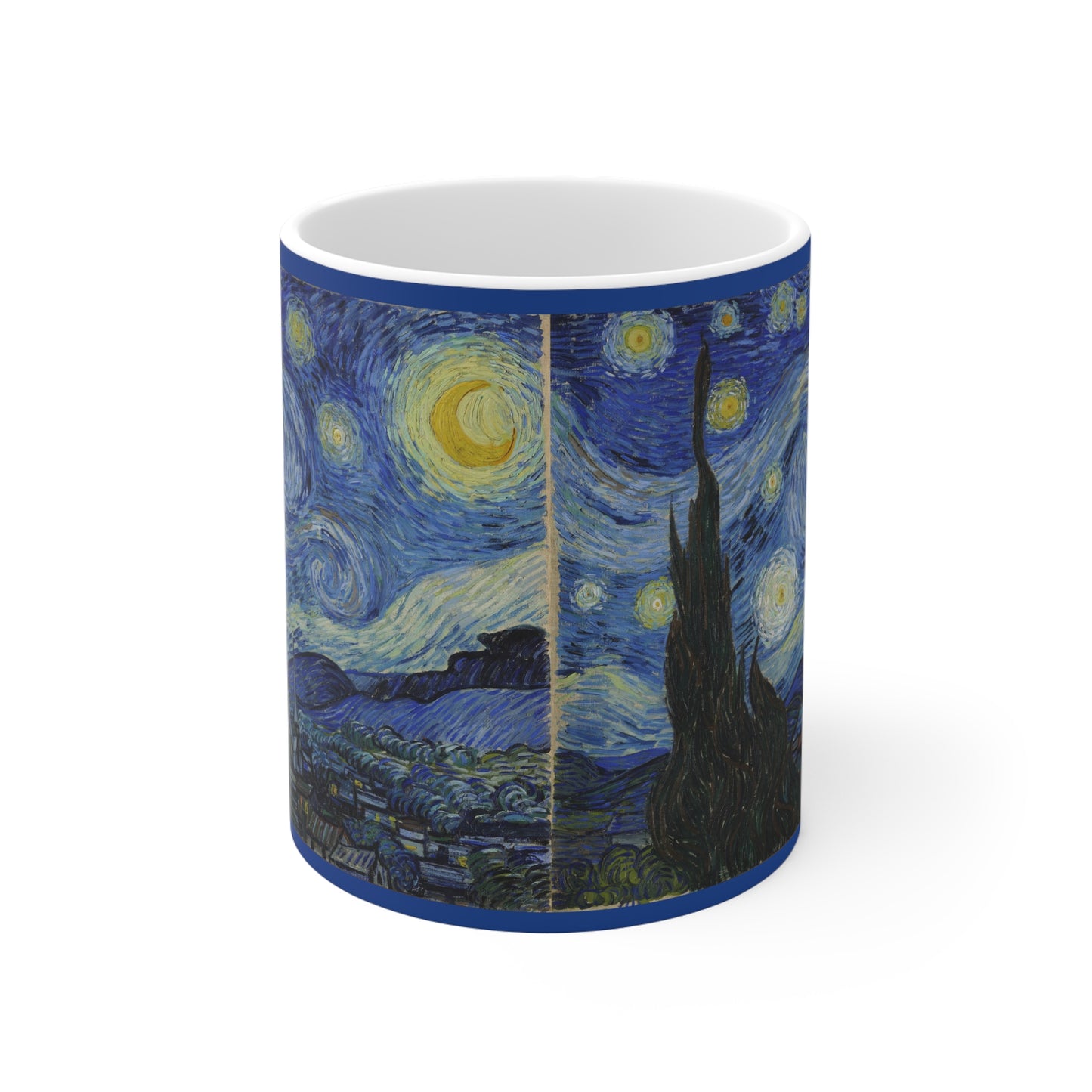 Starry Night by Vincent Van Gogh - Ceramic Mug