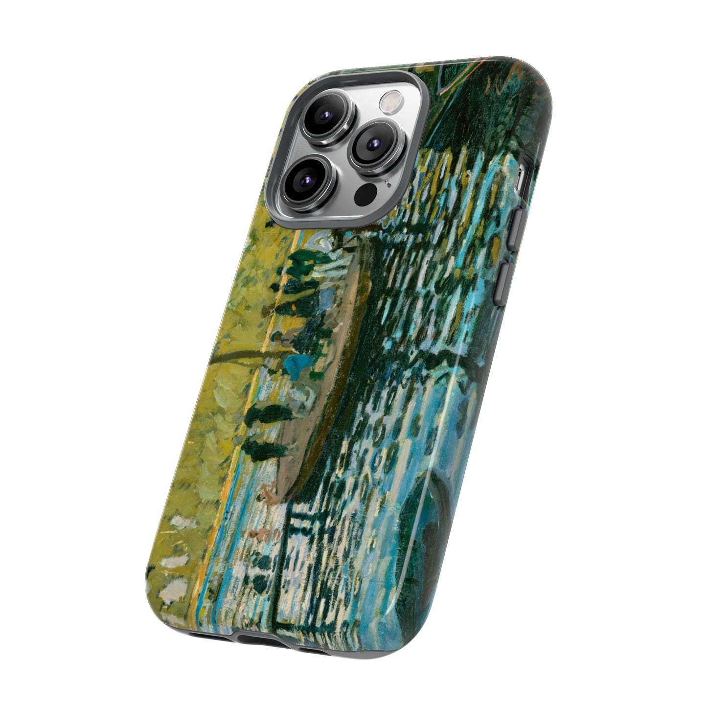 La Grenouillére by Claude Monet - Cell Phone Case