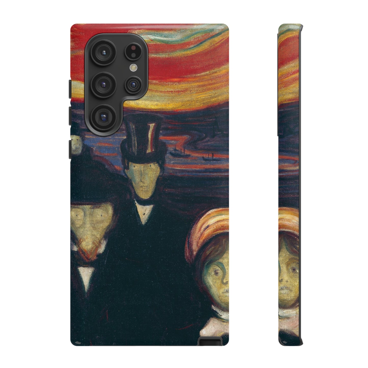 Anxiety by Edvard Munch - Cell Phone Case