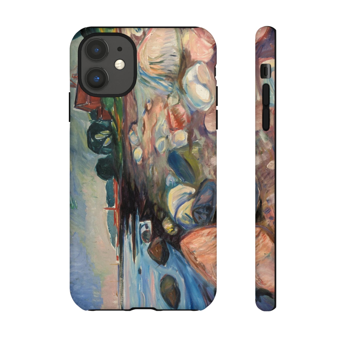 Shore with Red House by Edvard Munch - Cell Phone Case