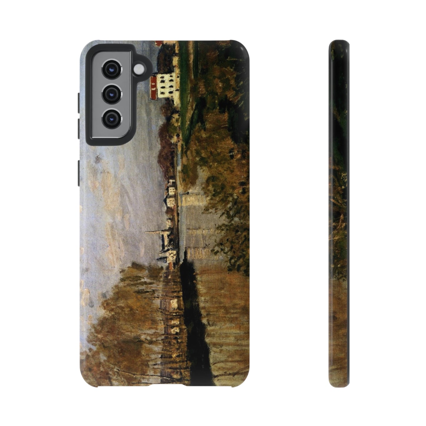 The Seine at Argenteuil by Claude Monet - Cell Phone Case