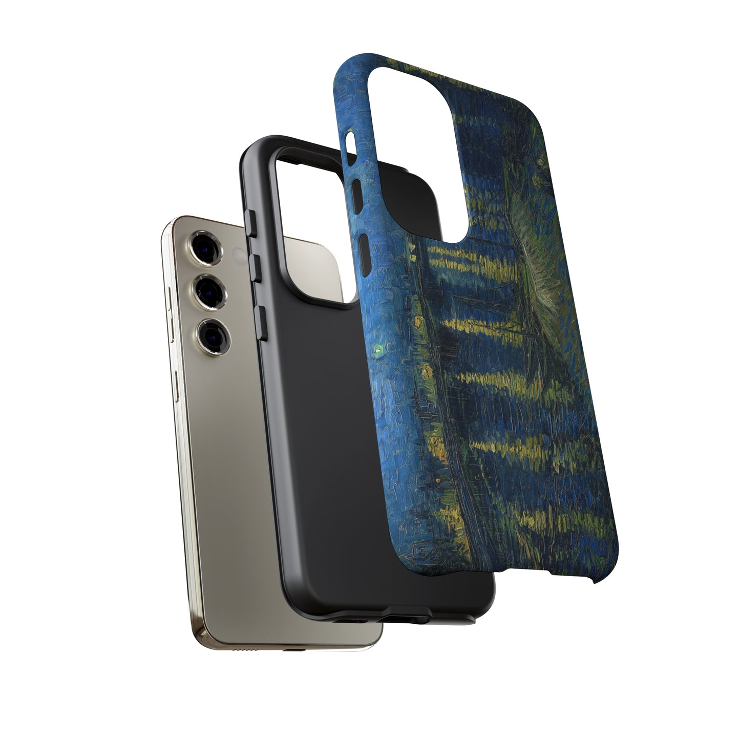 Starry Night over the Rhone by Vincent Van Gogh - Cell Phone Case