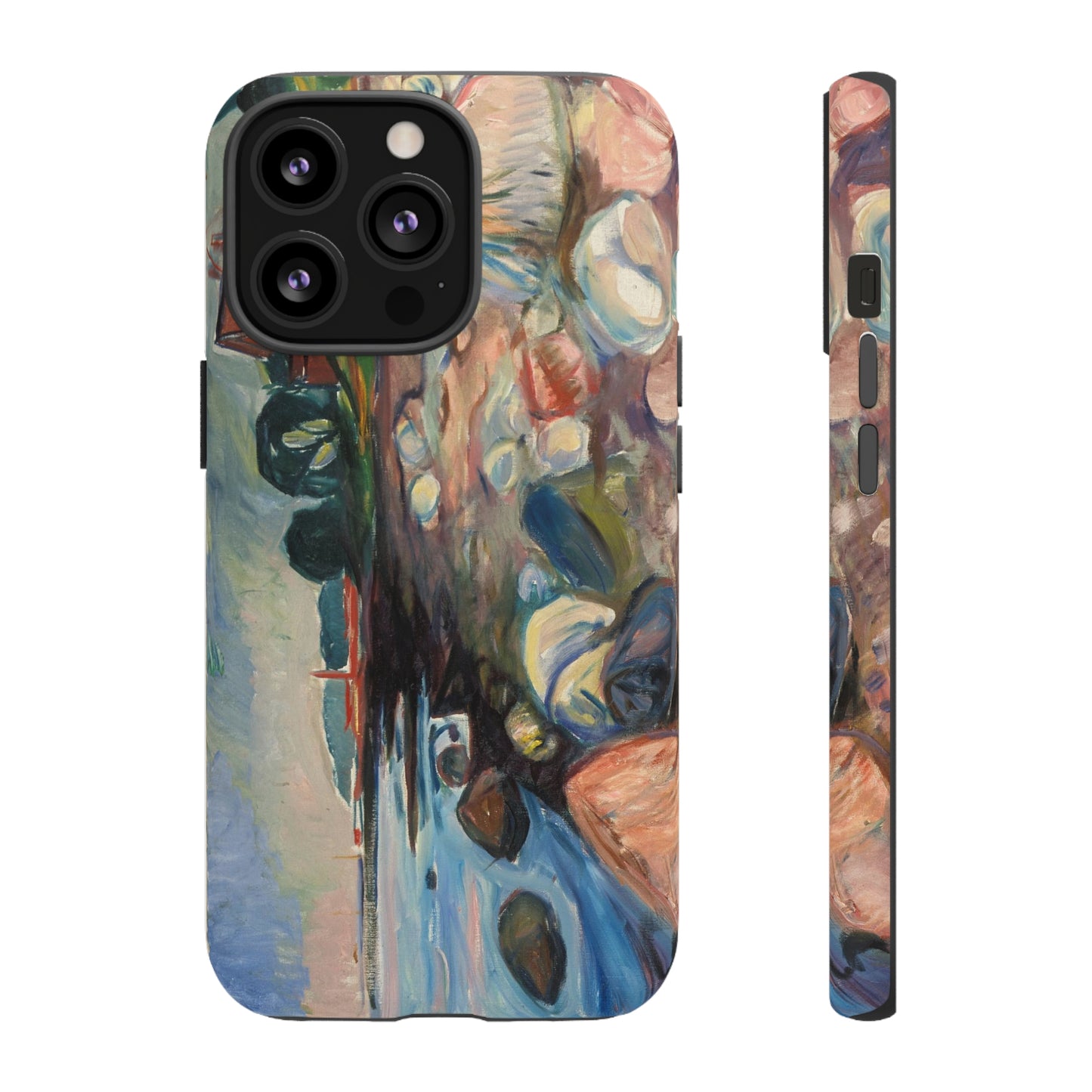 Shore with Red House by Edvard Munch - Cell Phone Case