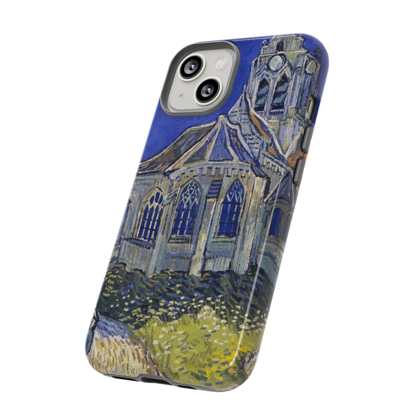 The Church in Auvers sur Oise by Vincent Van Gogh - Cell Phone Case