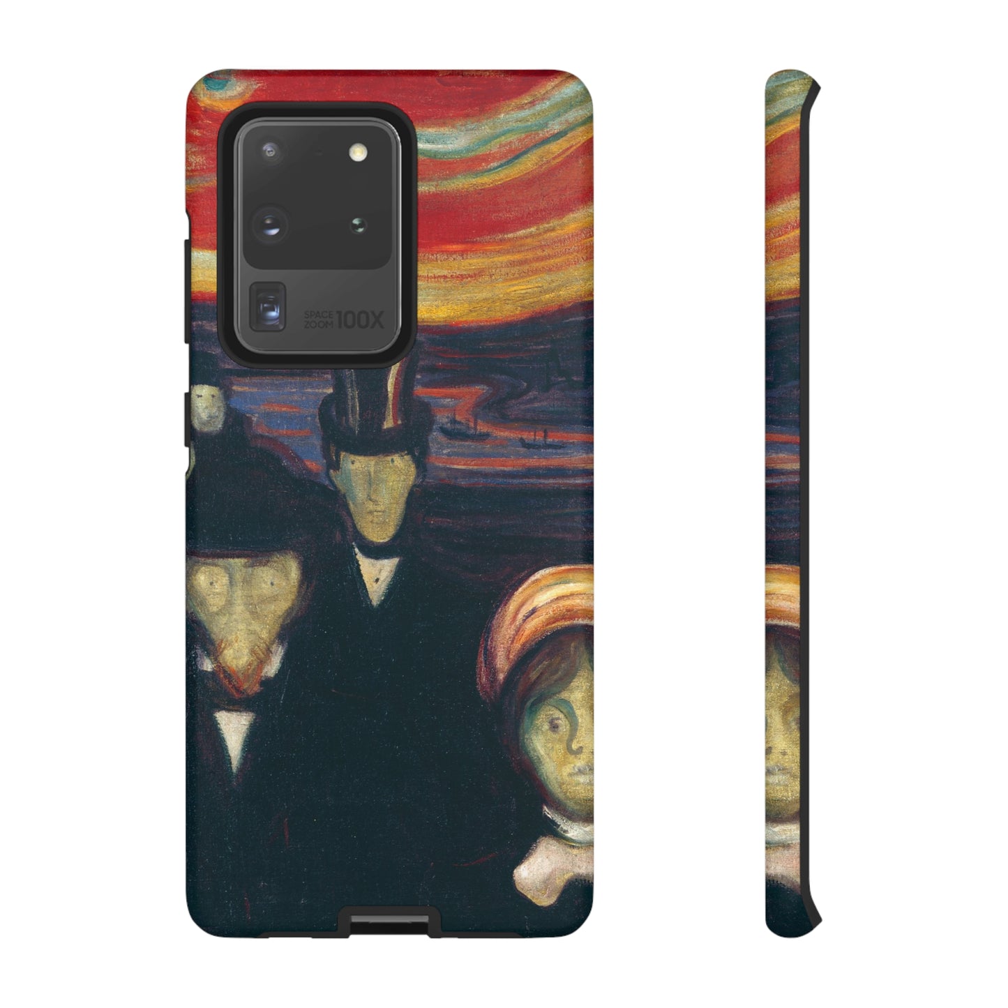 Anxiety by Edvard Munch - Cell Phone Case