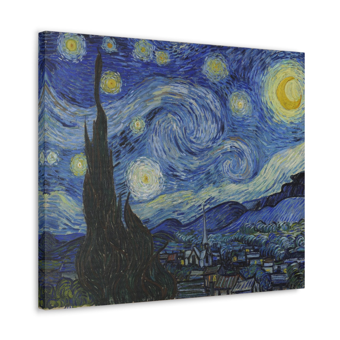 Starry Night by Vincent Van Gogh - Canvas Print