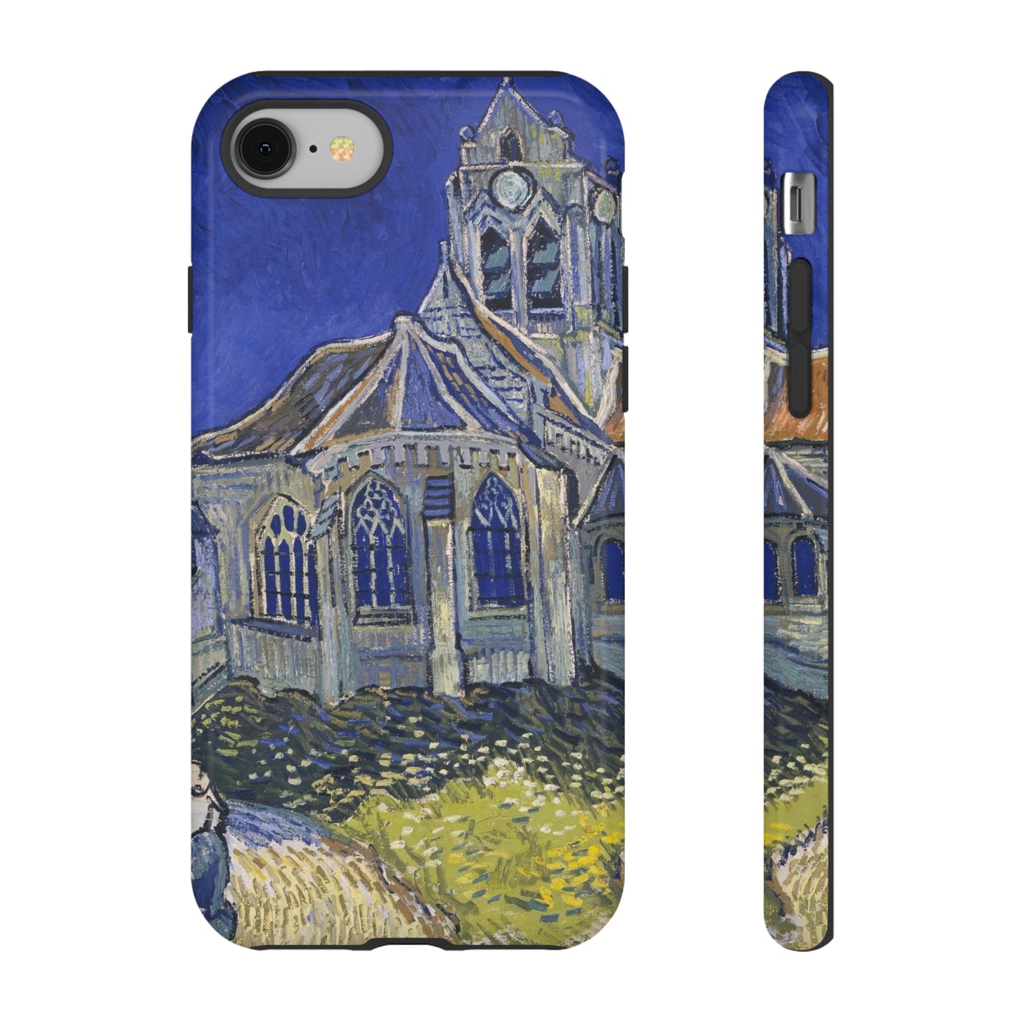 The Church in Auvers sur Oise by Vincent Van Gogh - Cell Phone Case