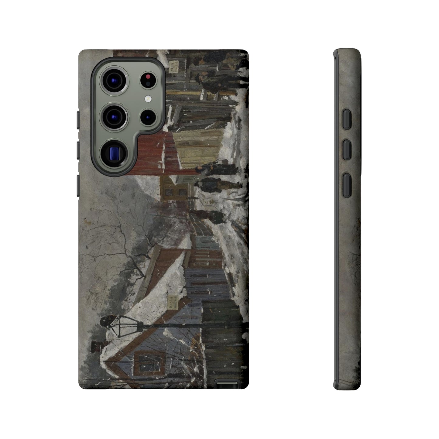 From Saxegardsgate by Edvard Munch - Cell Phone Case