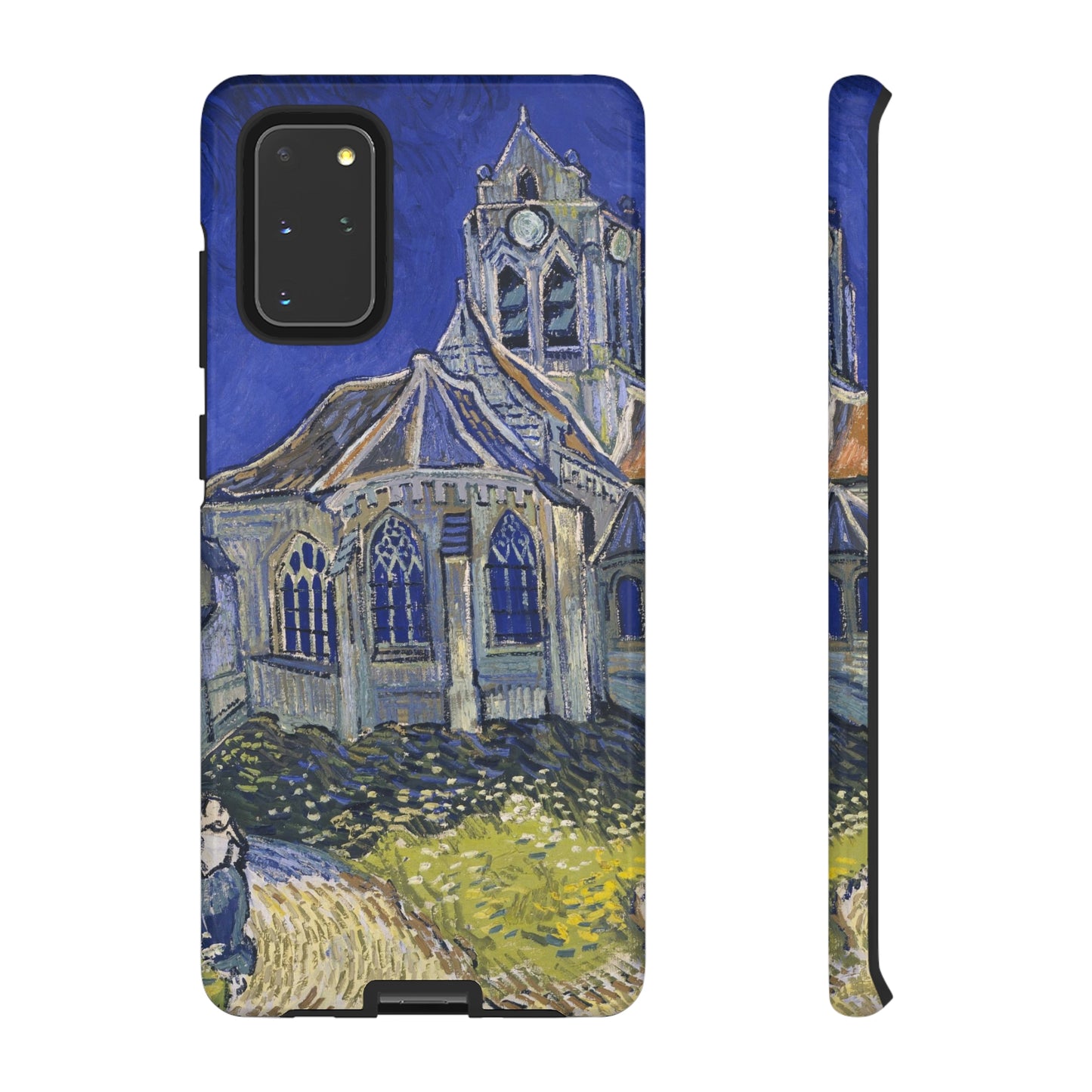 The Church in Auvers sur Oise by Vincent Van Gogh - Cell Phone Case