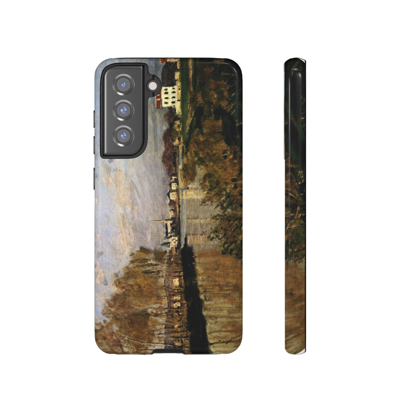 The Seine at Argenteuil by Claude Monet - Cell Phone Case