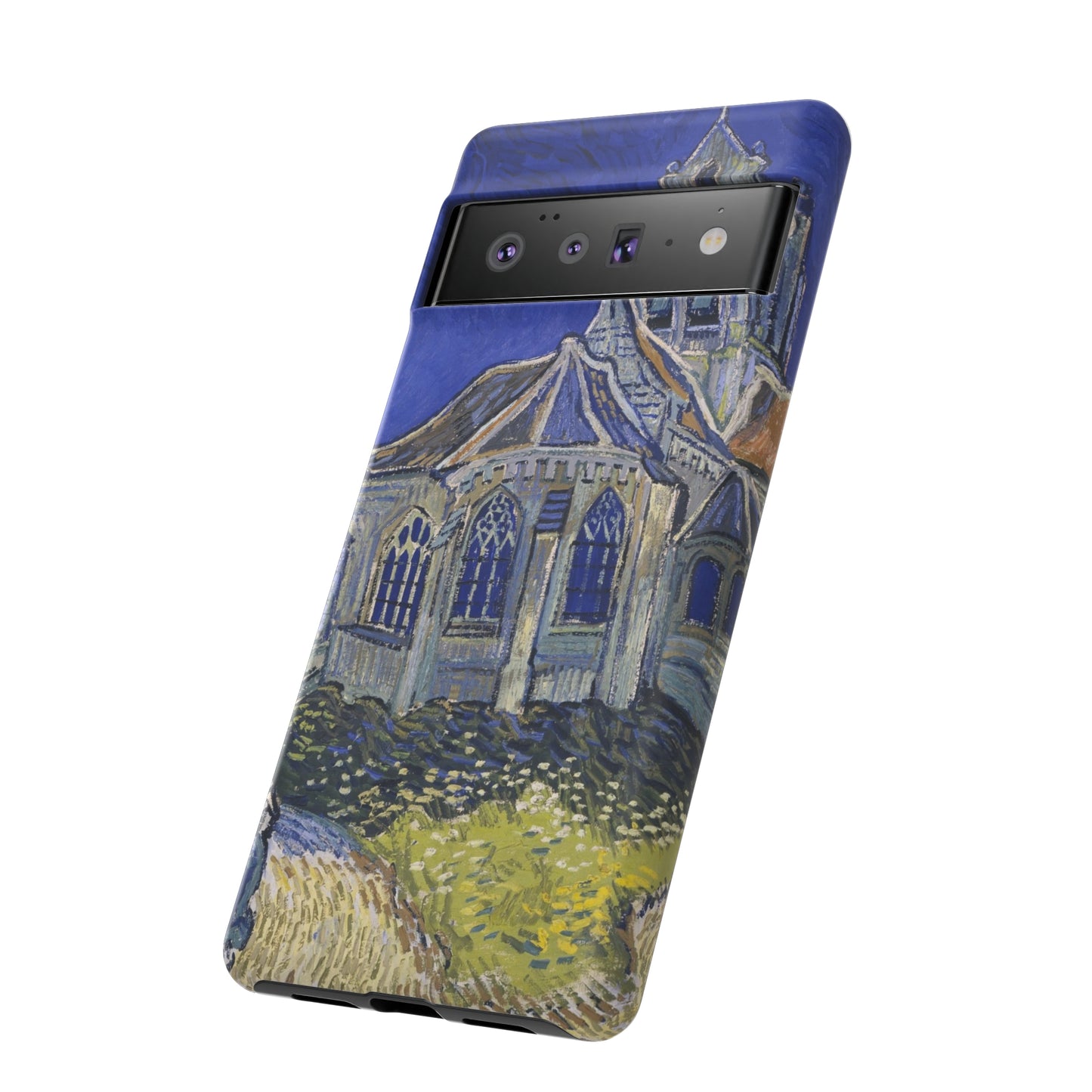 The Church in Auvers sur Oise by Vincent Van Gogh - Cell Phone Case