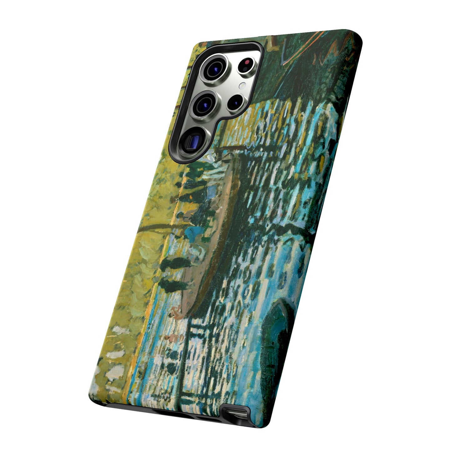 La Grenouillére by Claude Monet - Cell Phone Case