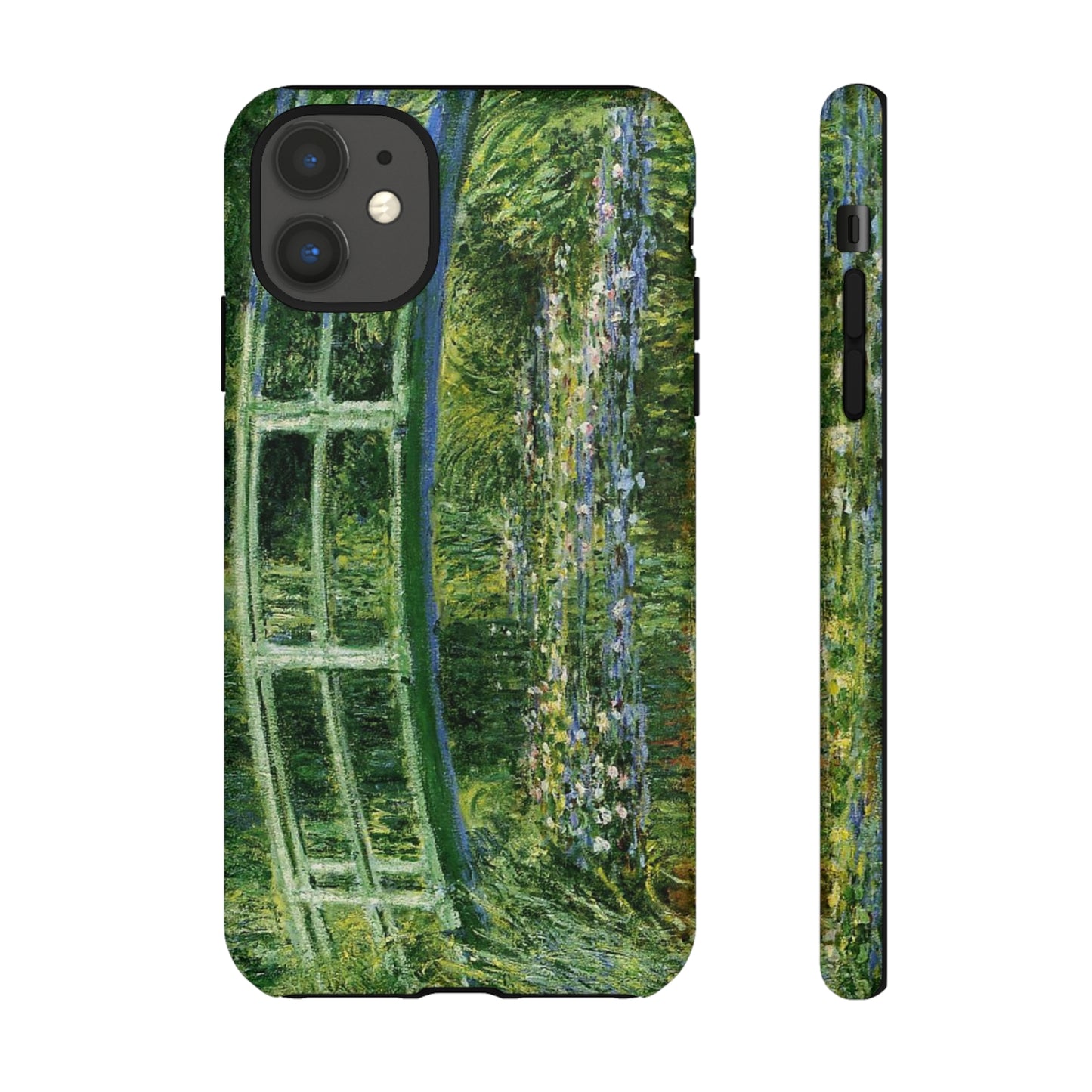 Water Lilies and a Japanese Bridge by Claude Monet - Cell Phone Case