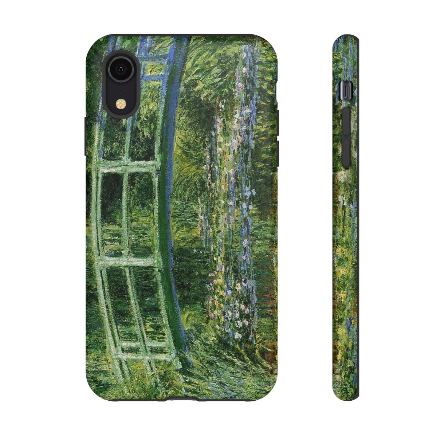 Water Lilies and a Japanese Bridge by Claude Monet - Cell Phone Case