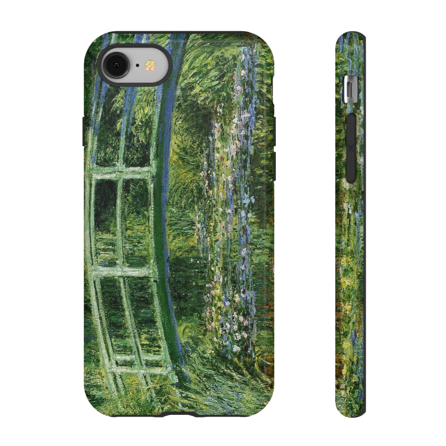 Water Lilies and a Japanese Bridge by Claude Monet - Cell Phone Case