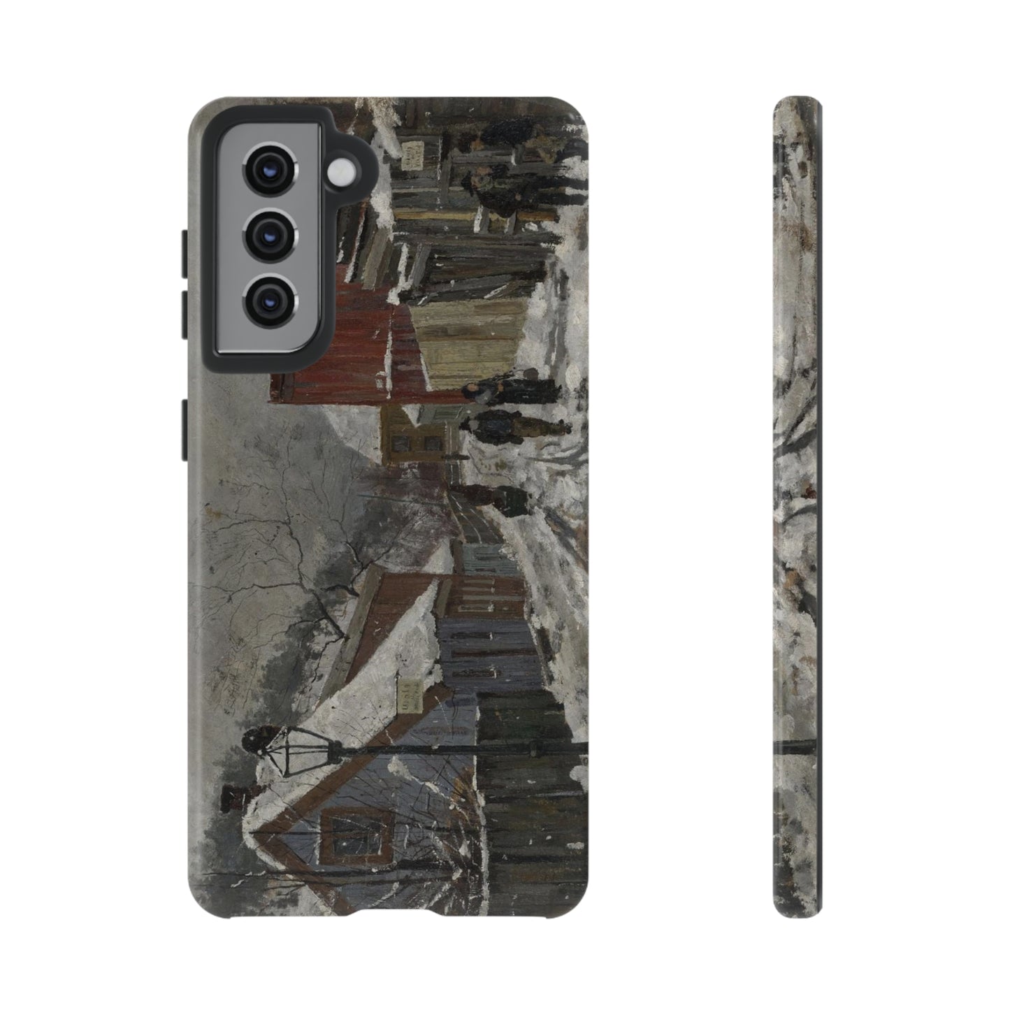 From Saxegardsgate by Edvard Munch - Cell Phone Case