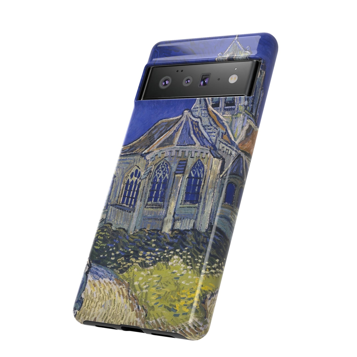 The Church in Auvers sur Oise by Vincent Van Gogh - Cell Phone Case