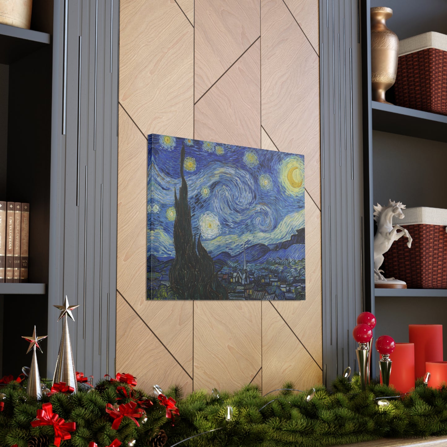 Starry Night by Vincent Van Gogh - Canvas Print