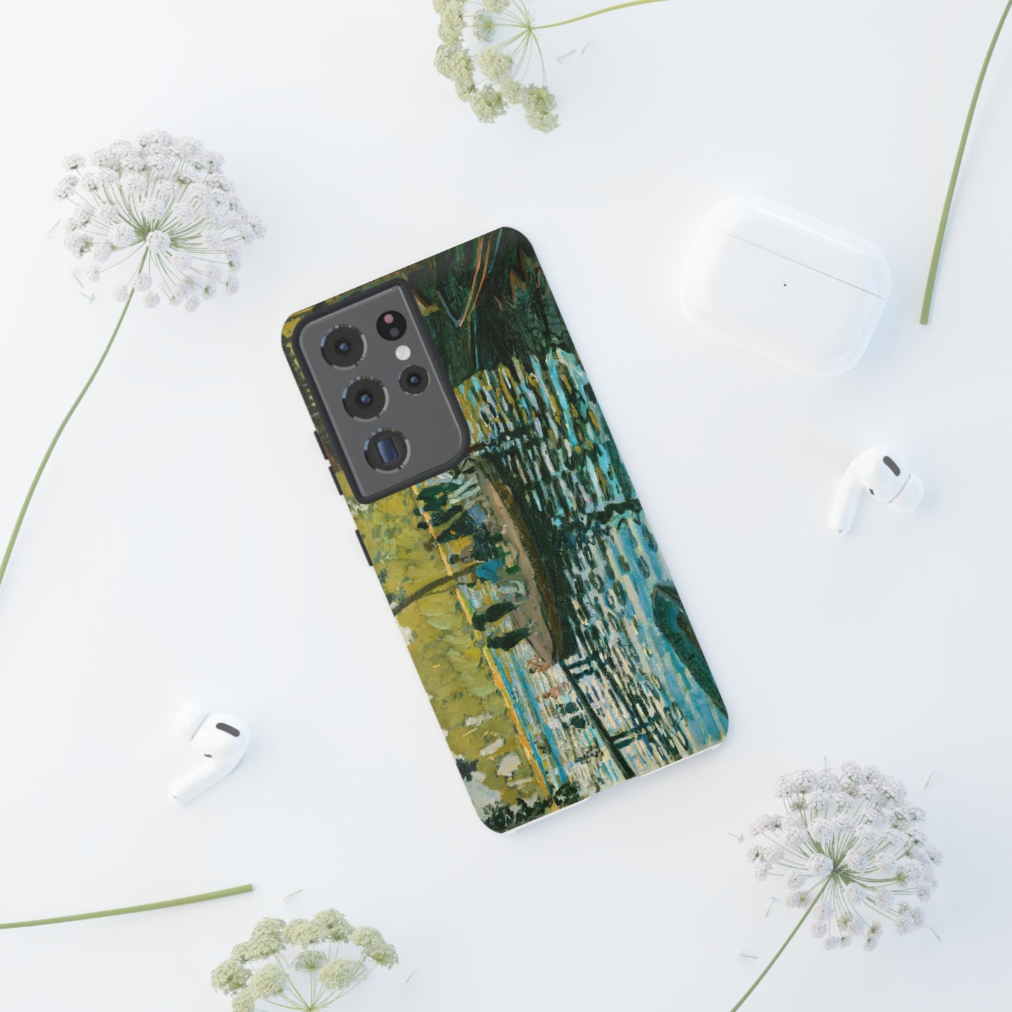 La Grenouillére by Claude Monet - Cell Phone Case