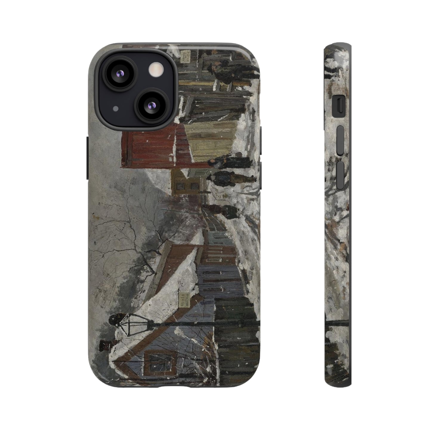 From Saxegardsgate by Edvard Munch - Cell Phone Case