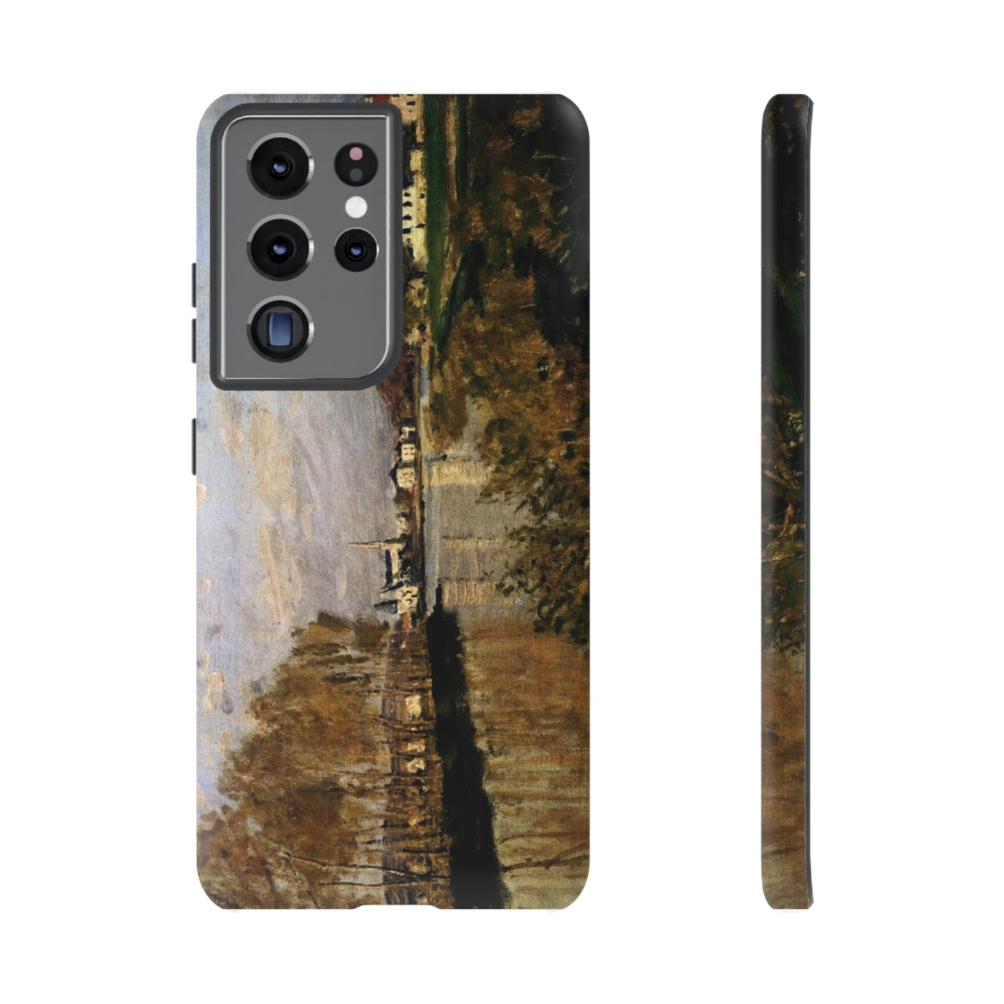 The Seine at Argenteuil by Claude Monet - Cell Phone Case