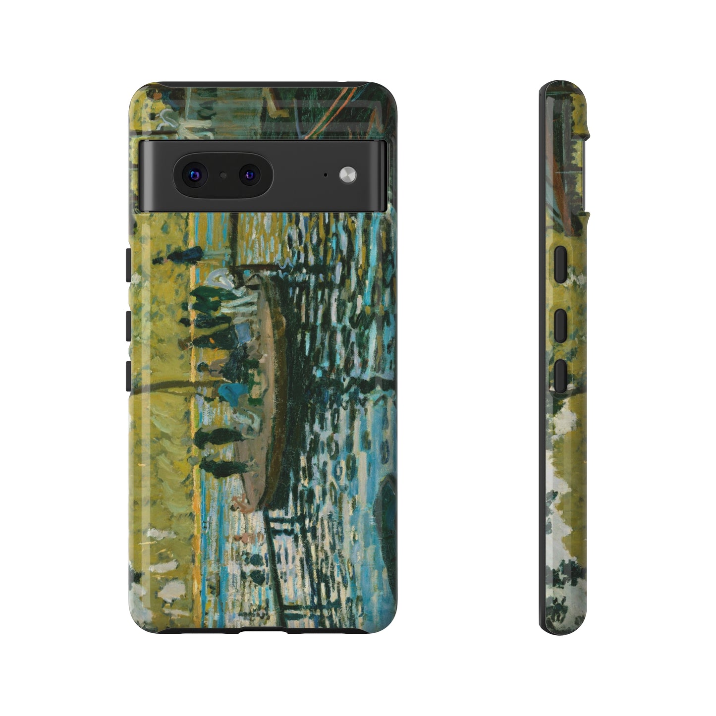 La Grenouillére by Claude Monet - Cell Phone Case