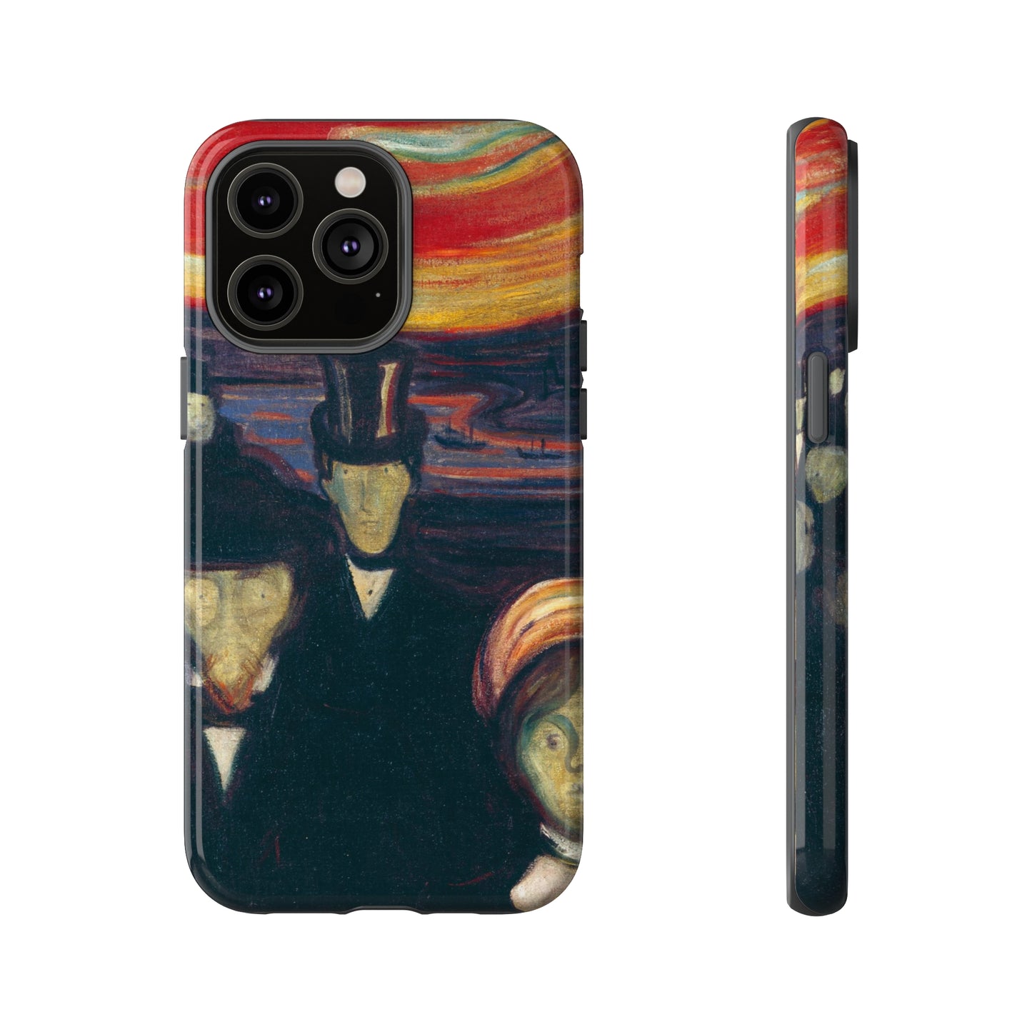 Anxiety by Edvard Munch - Cell Phone Case