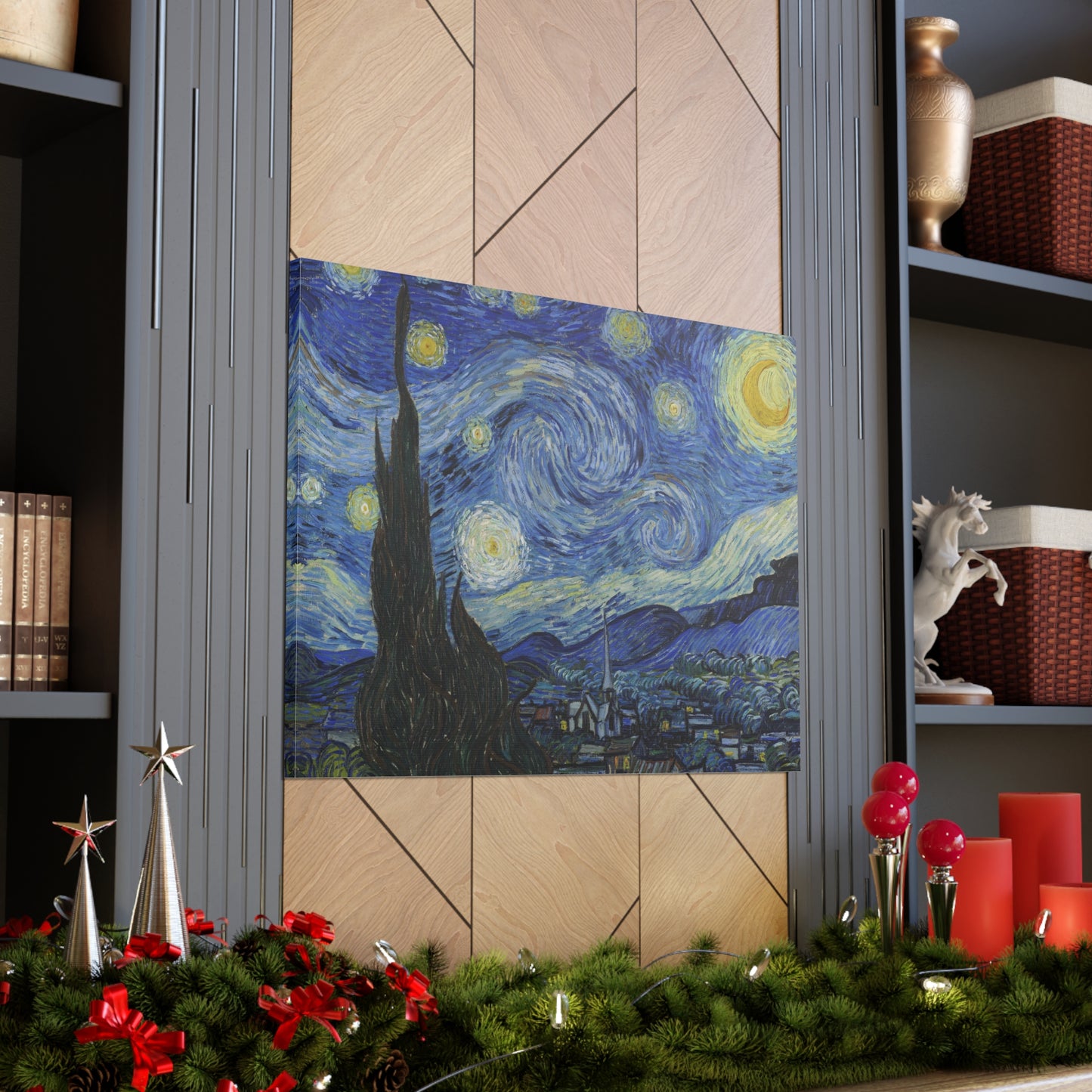 Starry Night by Vincent Van Gogh - Canvas Print