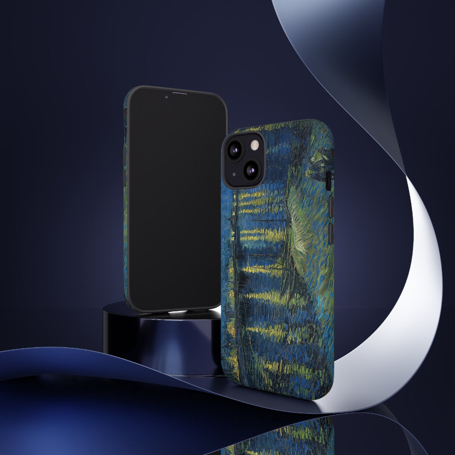 Starry Night over the Rhone by Vincent Van Gogh - Cell Phone Case