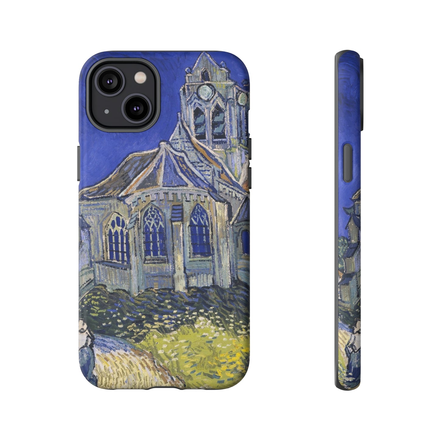 The Church in Auvers sur Oise by Vincent Van Gogh - Cell Phone Case
