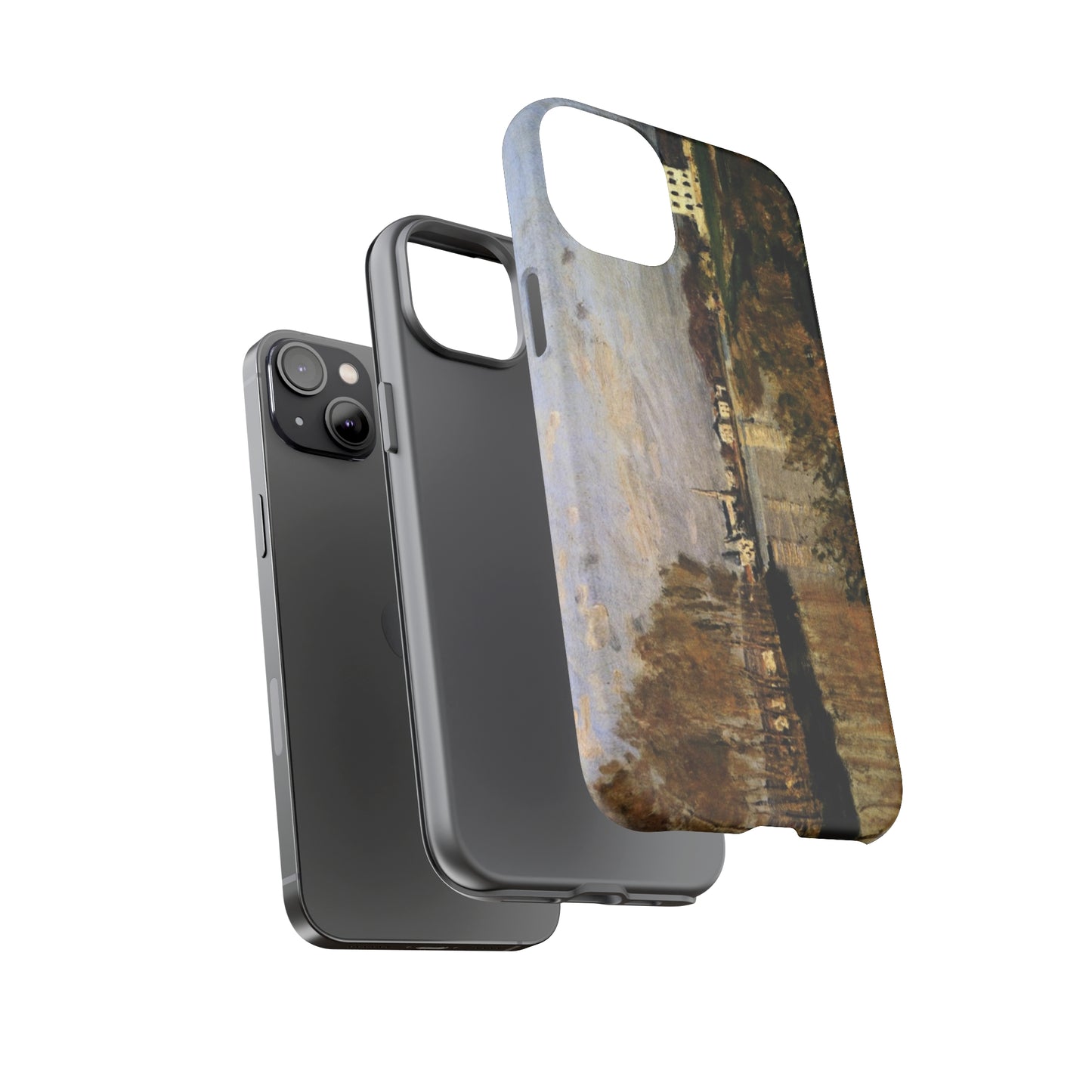 The Seine at Argenteuil by Claude Monet - Cell Phone Case