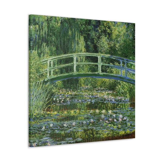 Water Lilies and Japanese Bridge by Claude Monet - Canvas Print