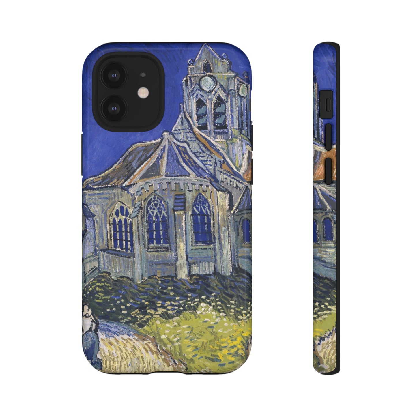 The Church in Auvers sur Oise by Vincent Van Gogh - Cell Phone Case
