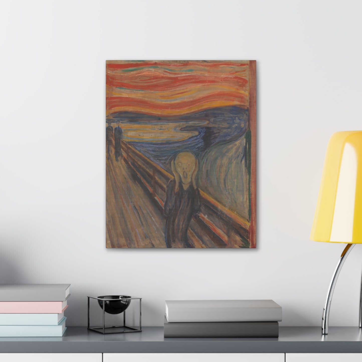 The Scream by Edvard Munch - Canvas Print