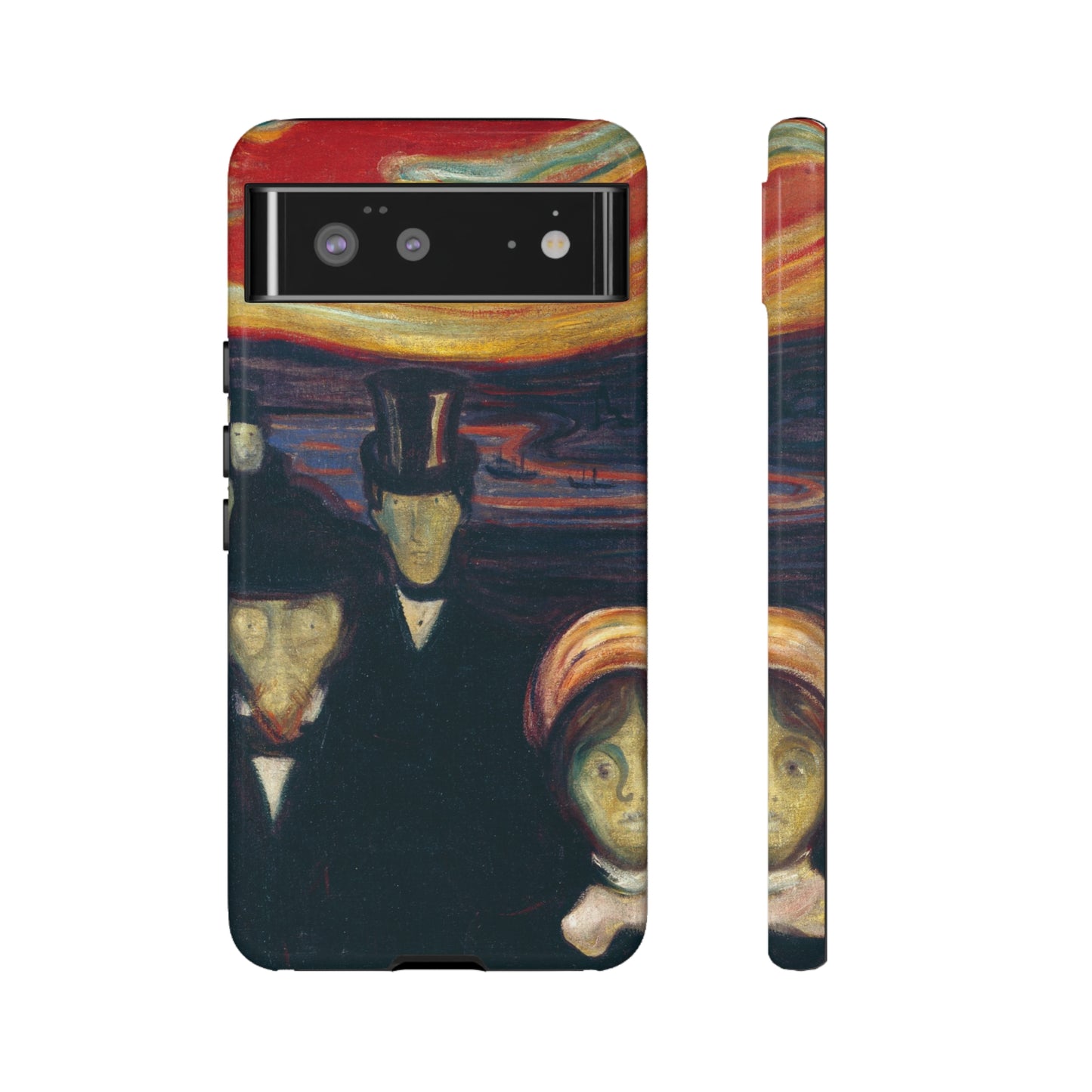 Anxiety by Edvard Munch - Cell Phone Case