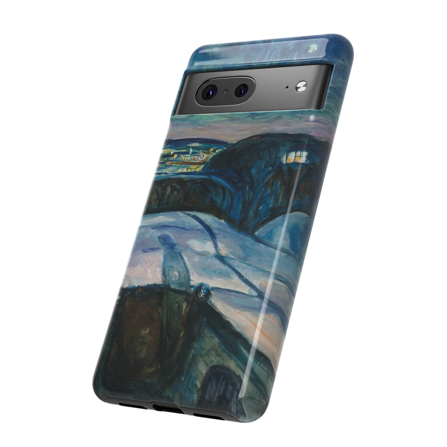 Starry Night by Edvard Munch - Cell Phone Case