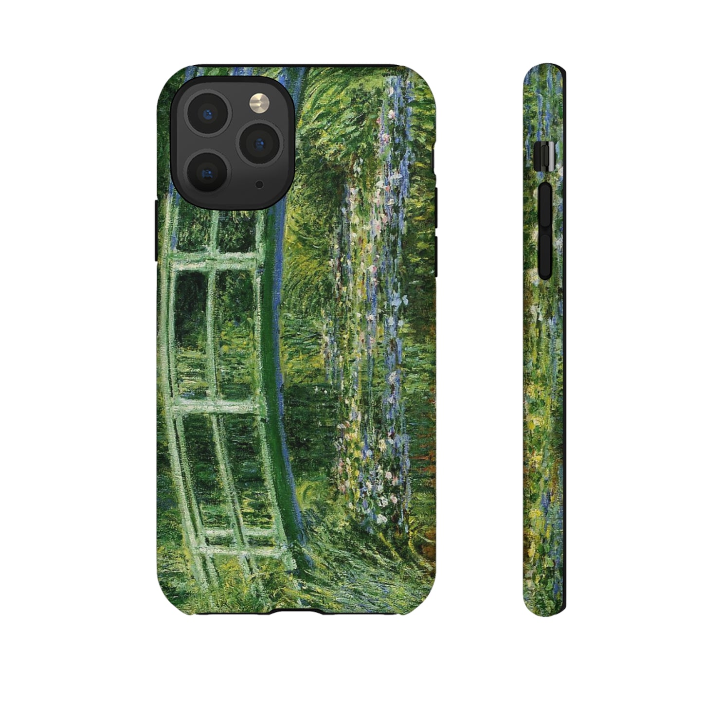 Water Lilies and a Japanese Bridge by Claude Monet - Cell Phone Case